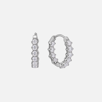 Halo Huggie Earrings