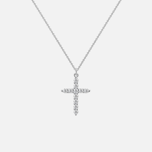 Silver Cross Necklace