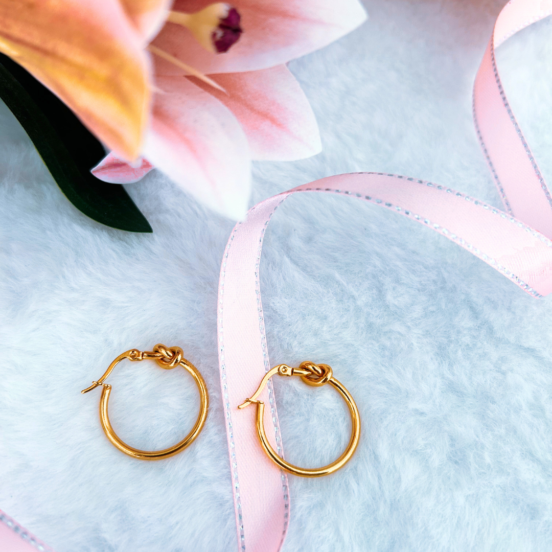 Twist Hoop Earrings