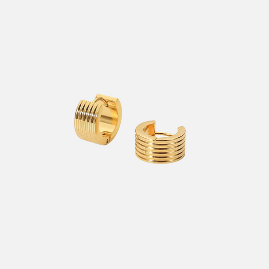 Gold Huggie Earrings