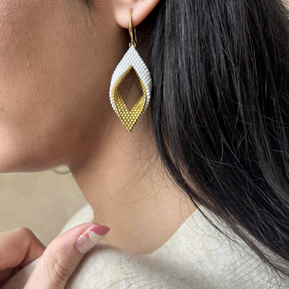 Lulu Twist Woven Earrings