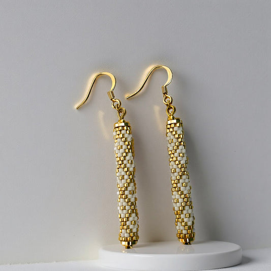 Beaded Nuru Luxe Earrings