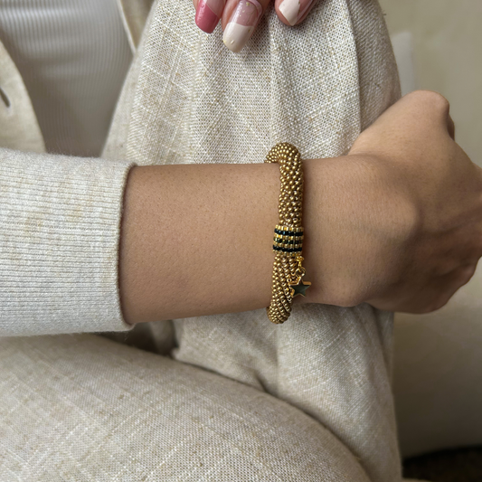 Woven Bracelet Metali Thin