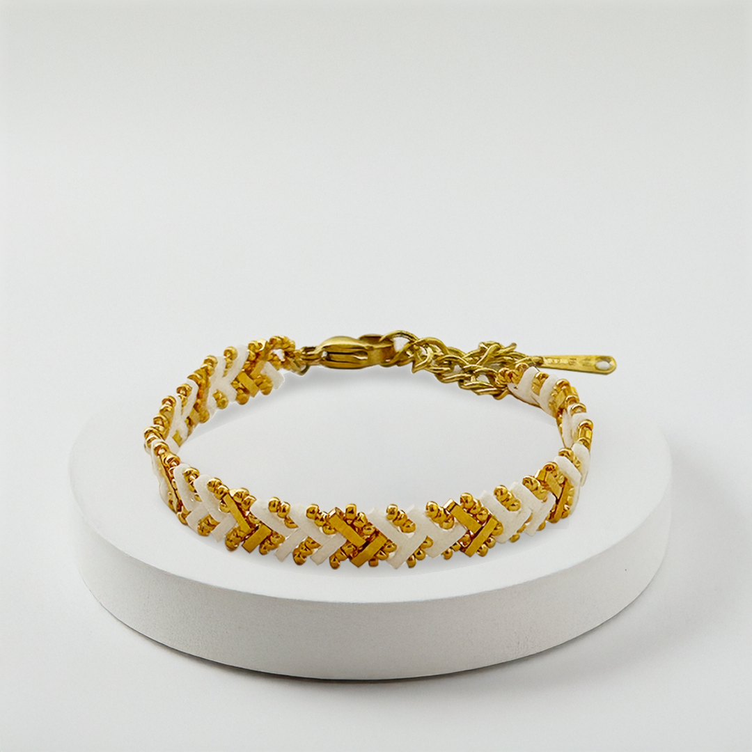 Beaded Bracelet Lunar Luxe