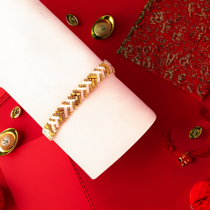 Beaded Bracelet Lunar Luxe