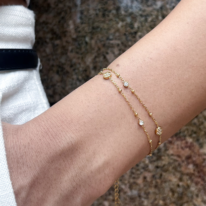 Golden Halo Bracelet