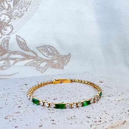 Emerald Tennis Bracelet