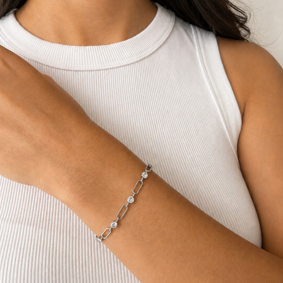 Crystal Link Bracelet